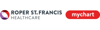 Roper St. Francis Healthcare and MyChart logos